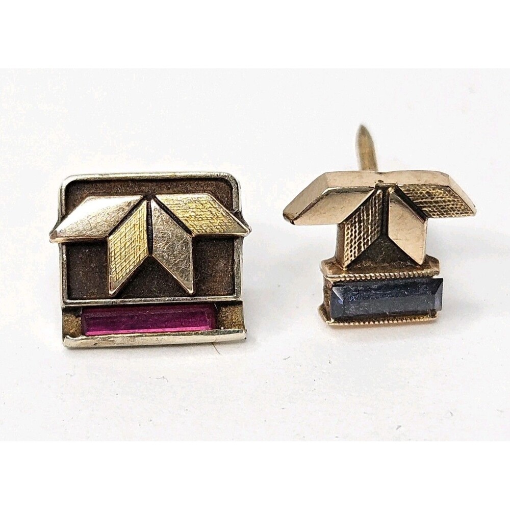10k Gold Scrap Or Wearable Teledyne (TelCom) Tie Tack Lapel Pin 2.8 Grams